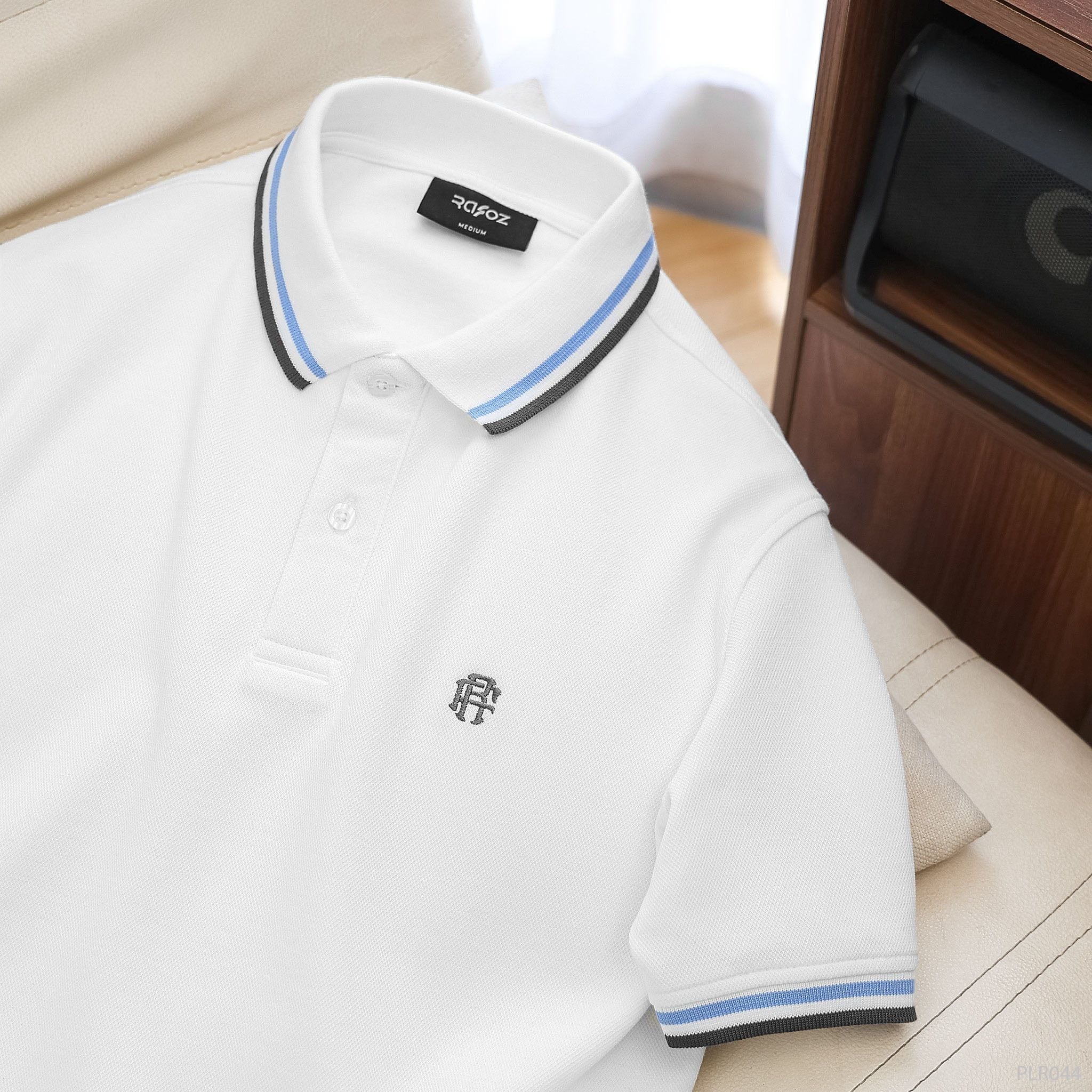  Áo Polo Signature phối viền thêu logo - 044 
