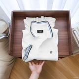  Áo Polo Signature phối viền thêu logo - 044 