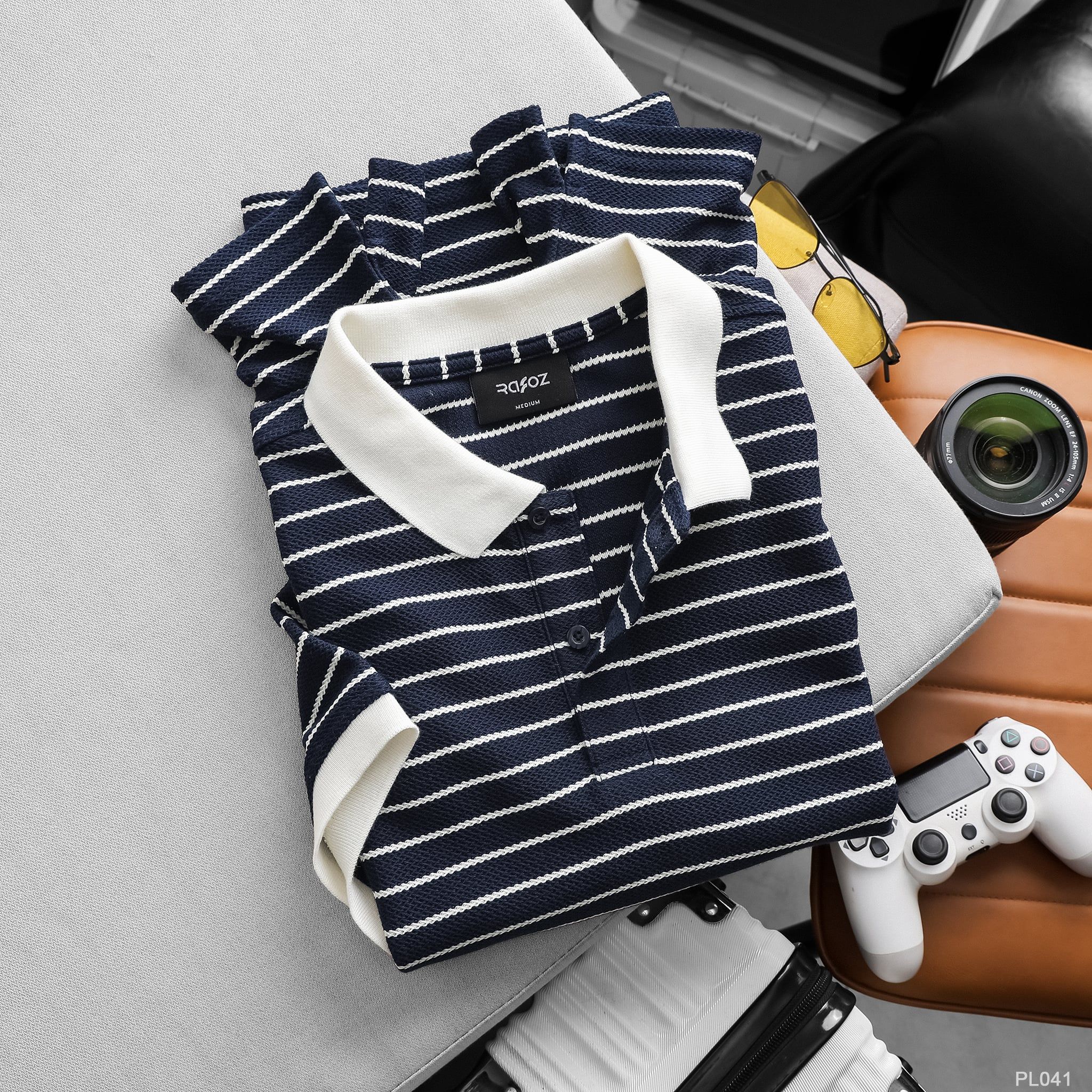  Áo polo RAFOZ Striped - 036 