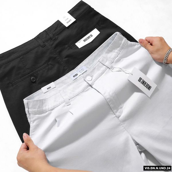  Quần short kaki xếp ly UDN 