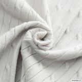  Áo polo cable knit cotton BTM 