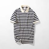  Áo thun polo sọc ngang DF 