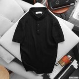  Áo polo cable knit cotton BTM 