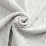  Áo polo cable knit cotton BTM 