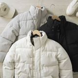  Áo khoác phao basic KF cổ đứng 