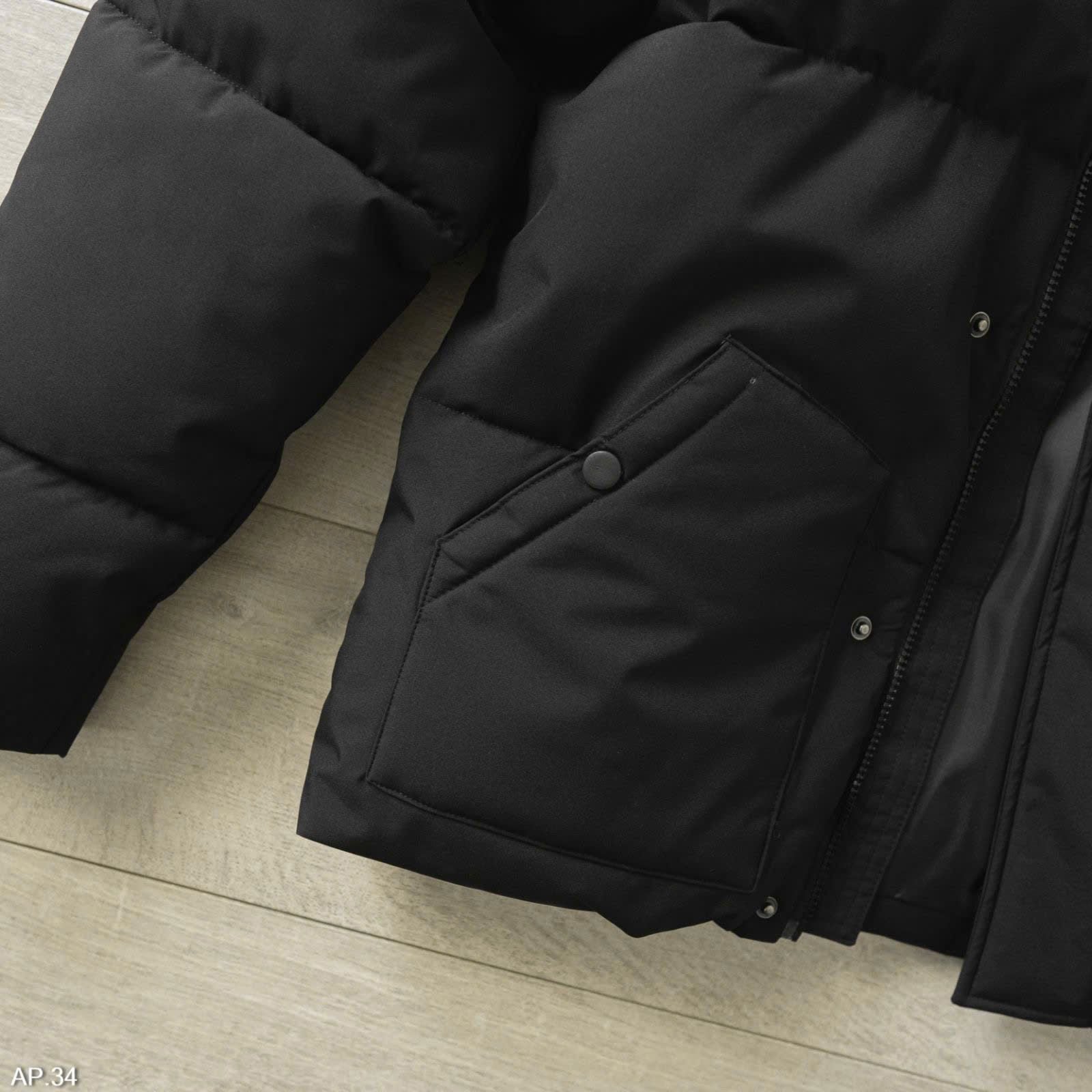  Áo khoác phao basic KF cổ đứng 