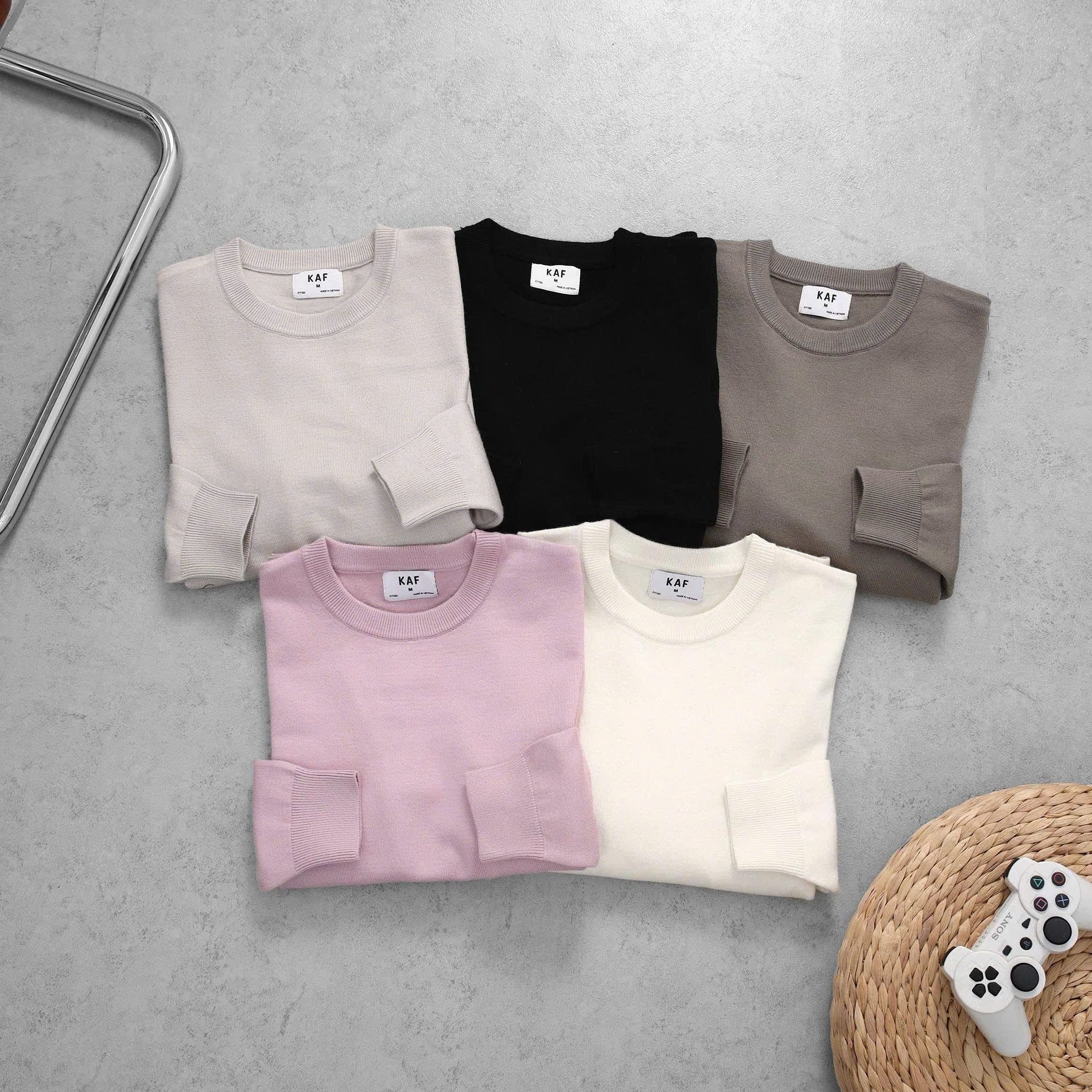  Áo Sweater Knit Basic KF 