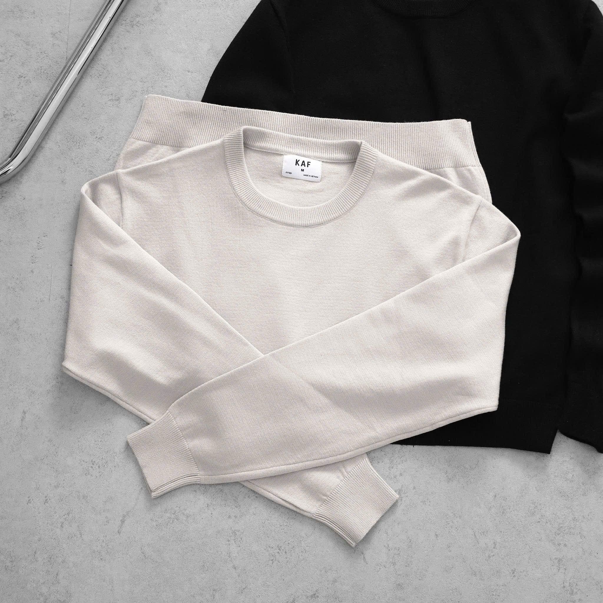  Áo Sweater Knit Basic KF 