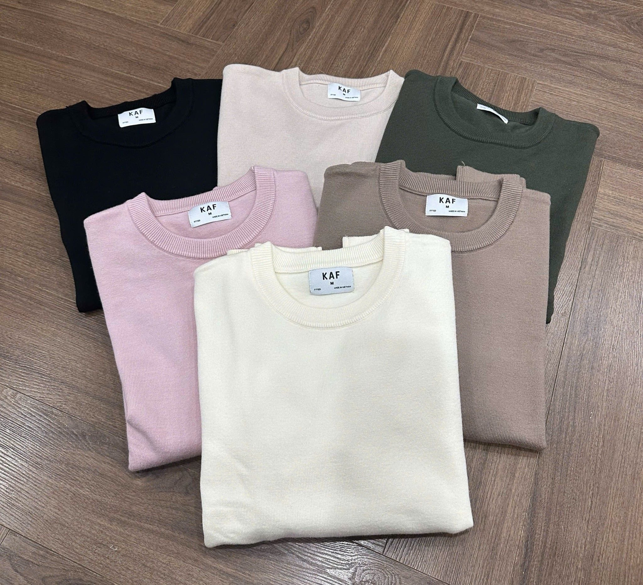  Áo Sweater Knit Basic KF 