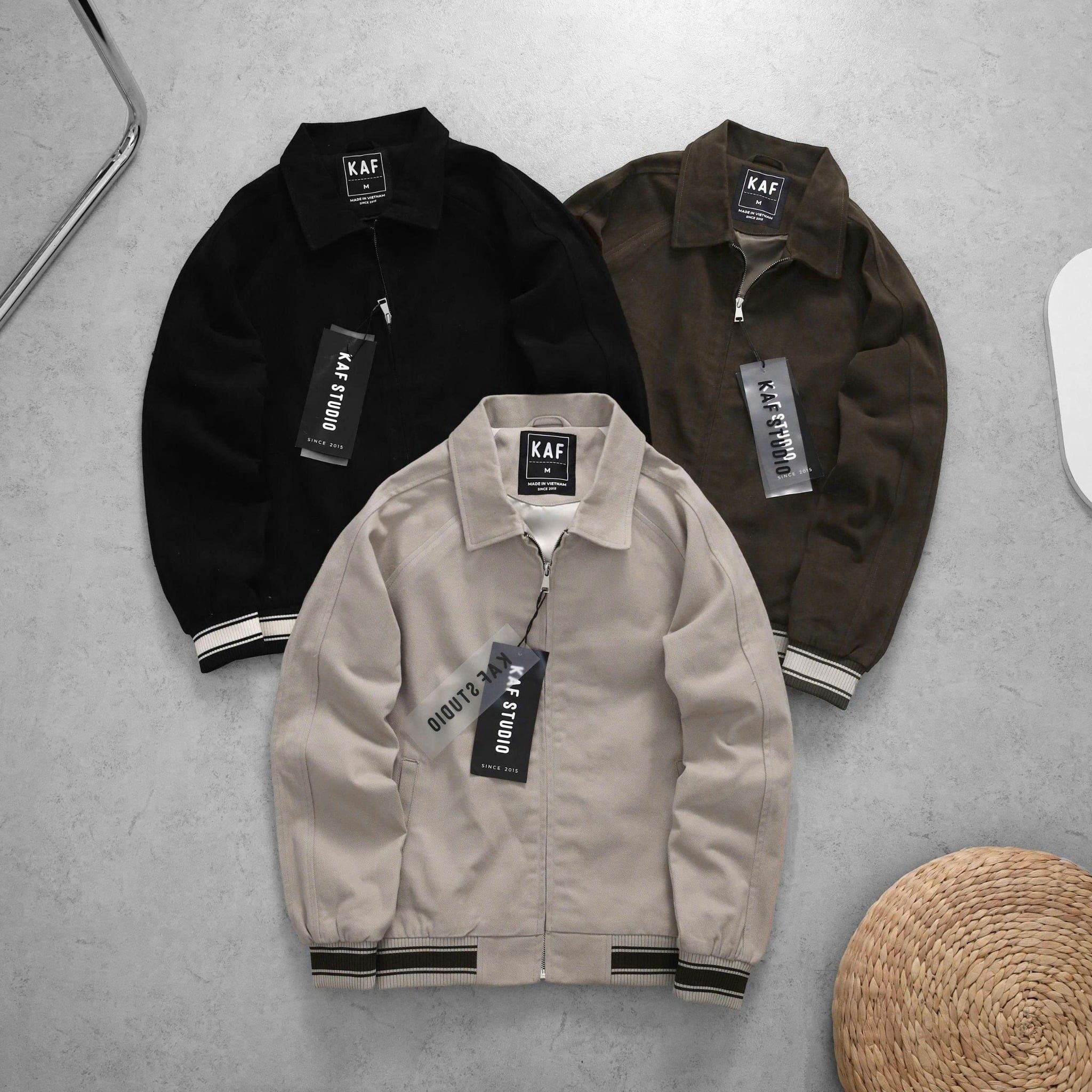  Áo khoác kaki raglan KF 