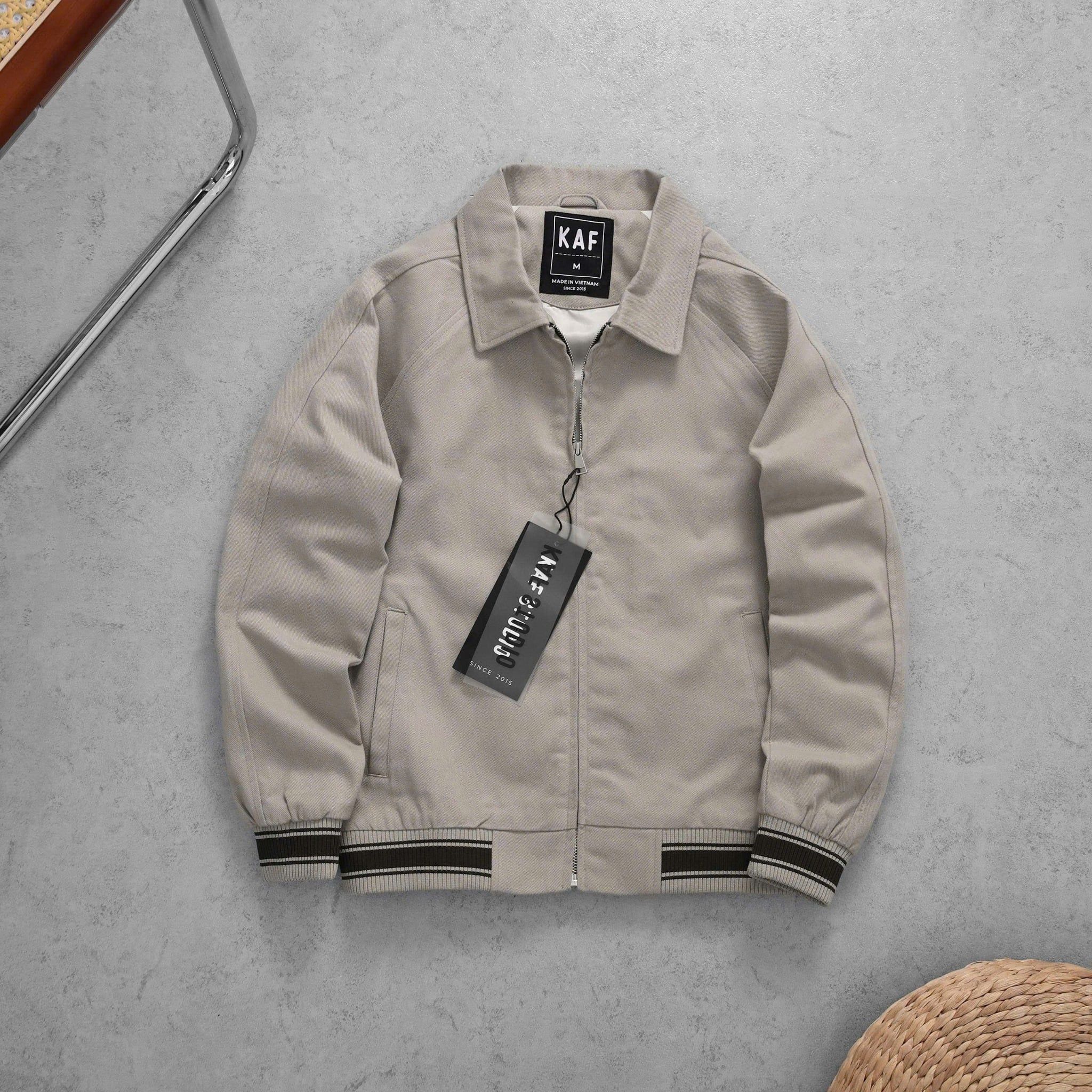  Áo khoác kaki raglan KF 