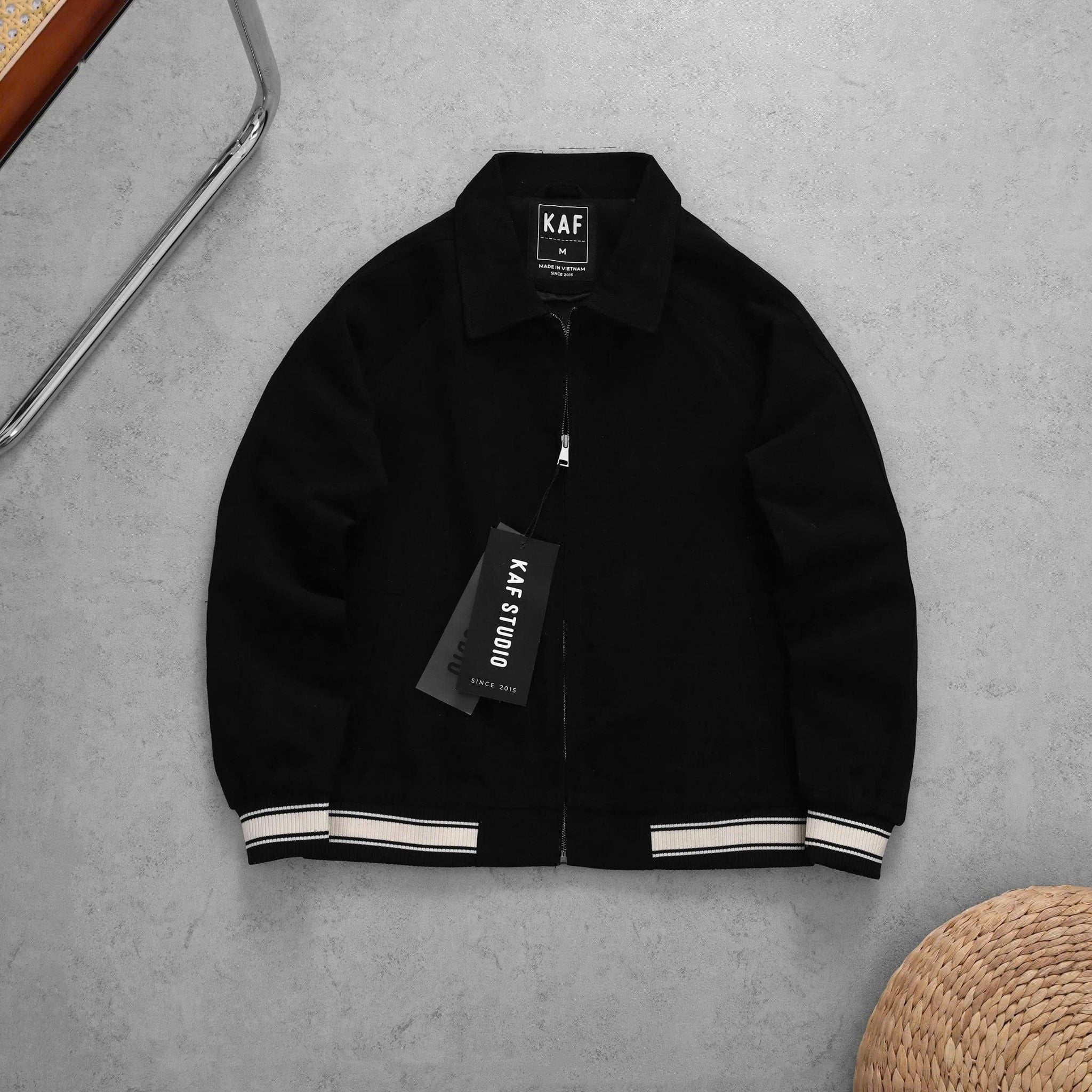  Áo khoác kaki raglan KF 