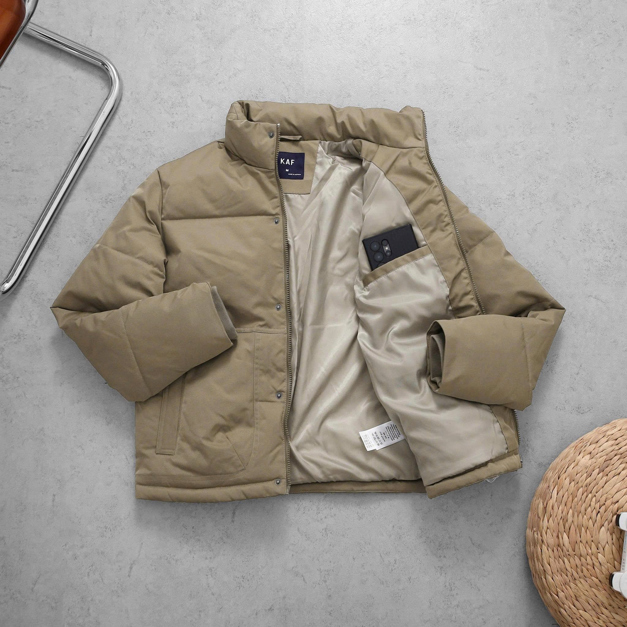  Áo khoác phao cổ đứng KF 
