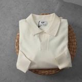  Áo polo len cổ V KF basic 