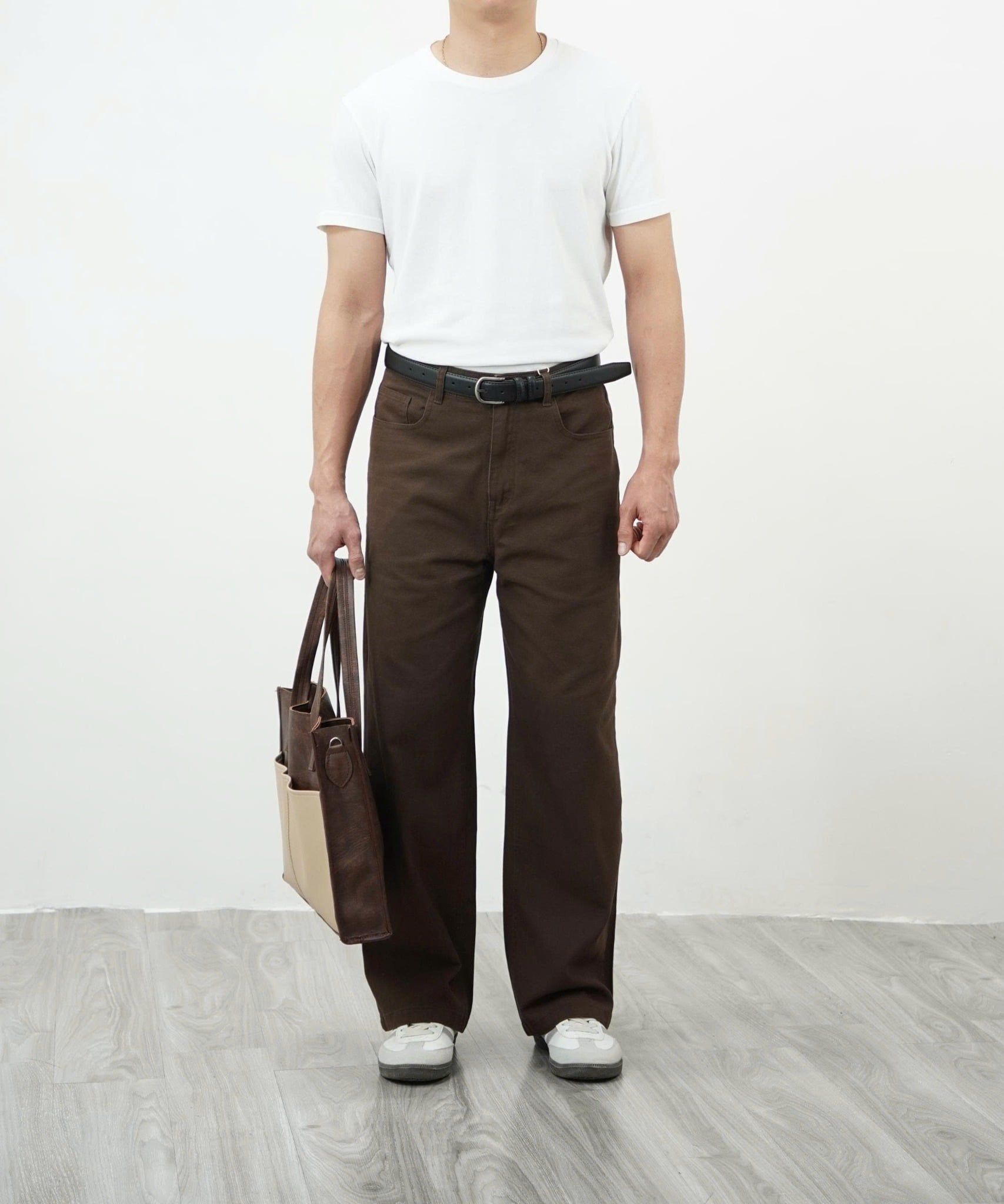  Quần kaki relaxed UDN basic 