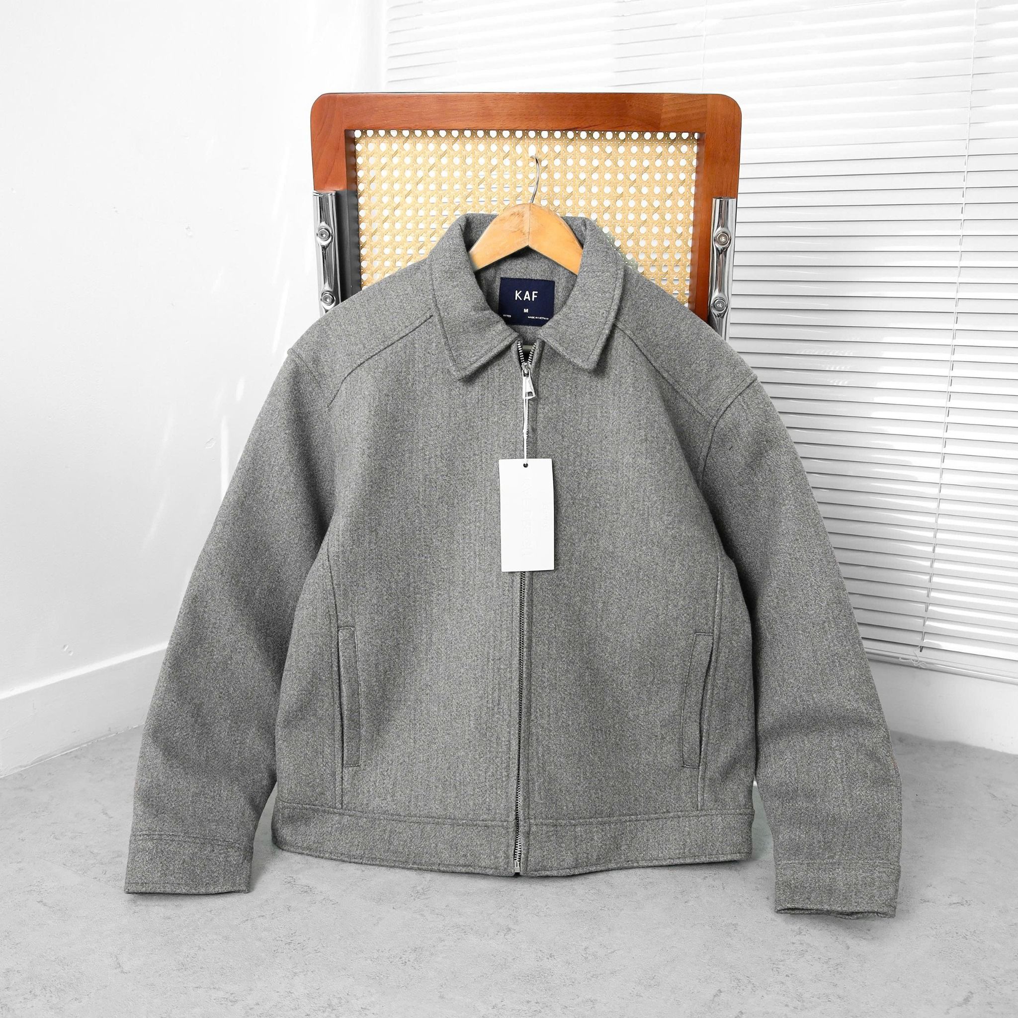  Áo khoác dạ chần bông KF 