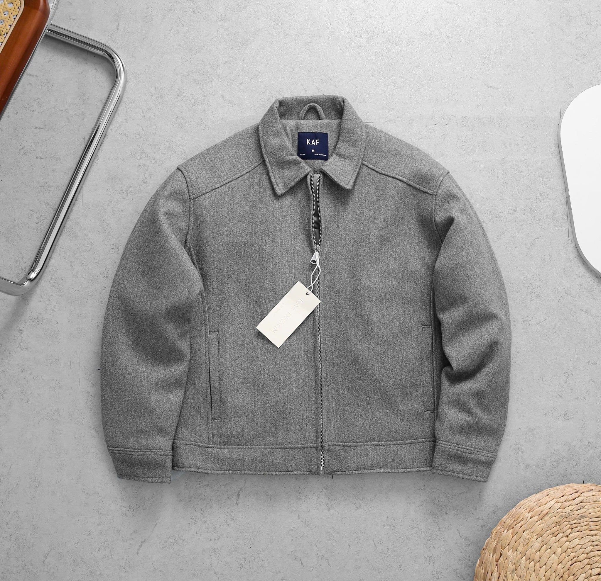  Áo khoác dạ chần bông KF 