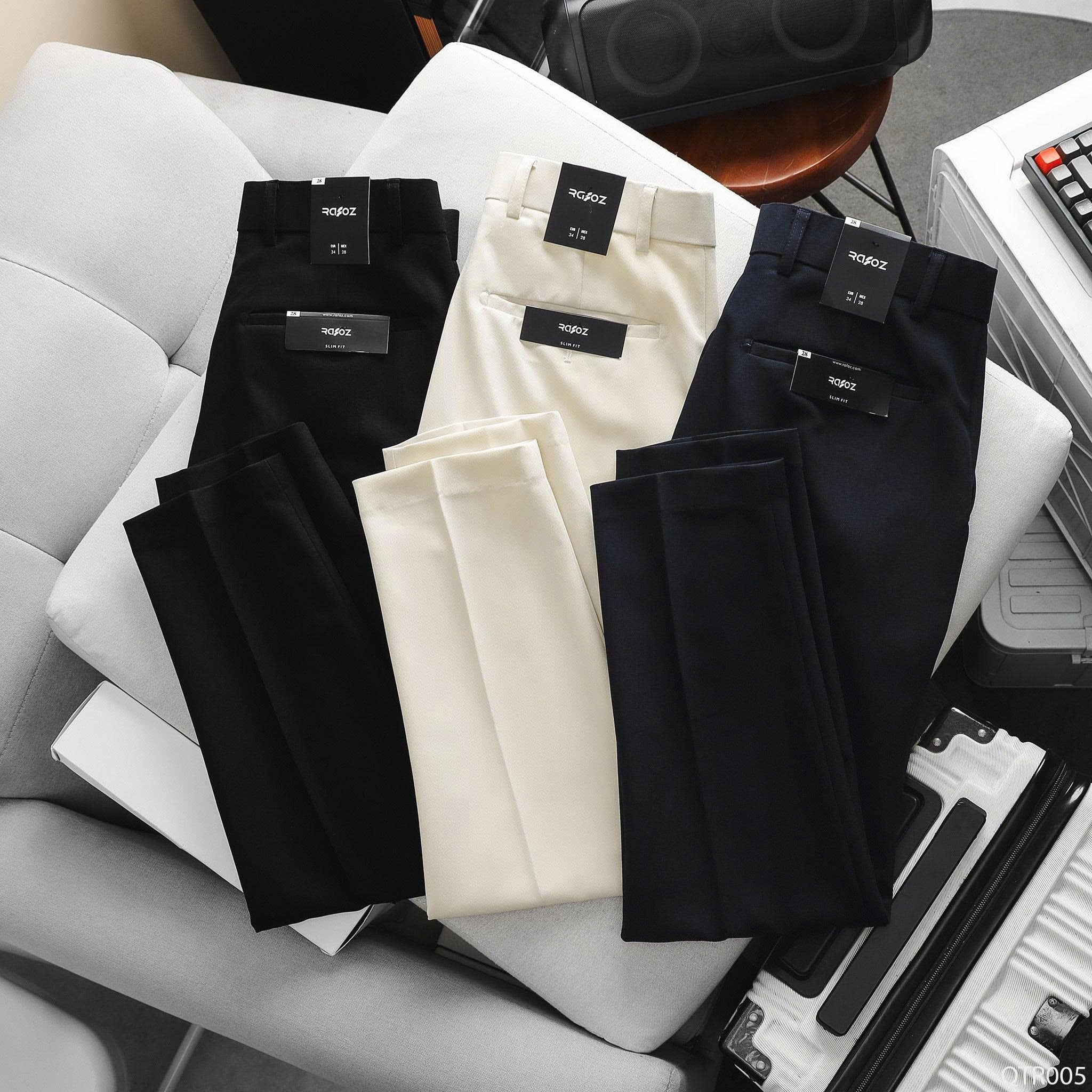 Quần tây Slim-fit basic - 005 