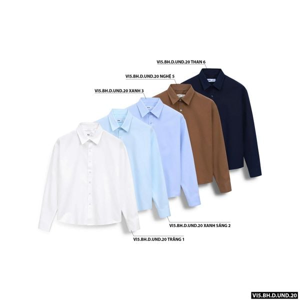  Áo sơ mi Oxford DT UDN DT026-001 