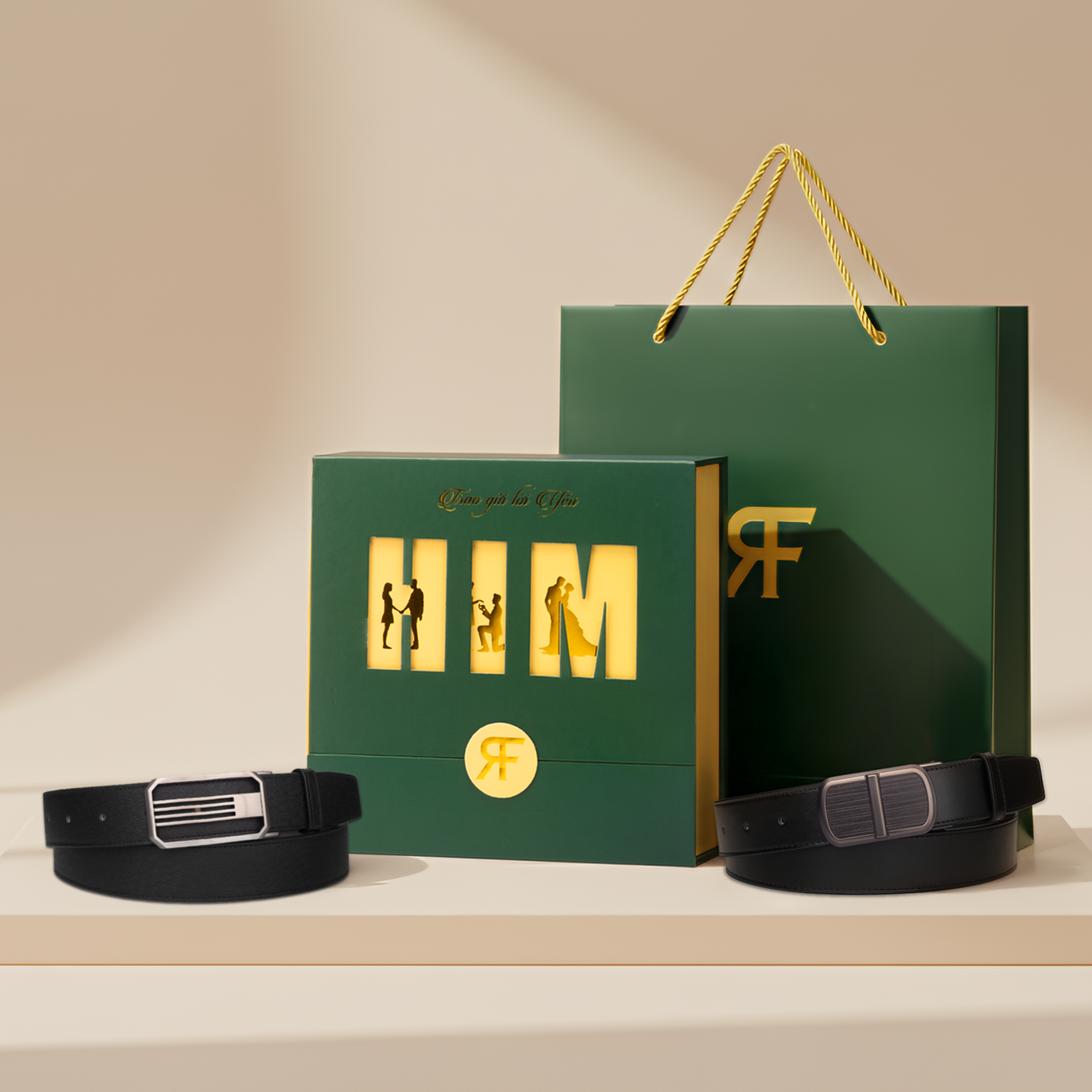 Quà tặng bạn trai thắt lưng cao cấp RF QTH005