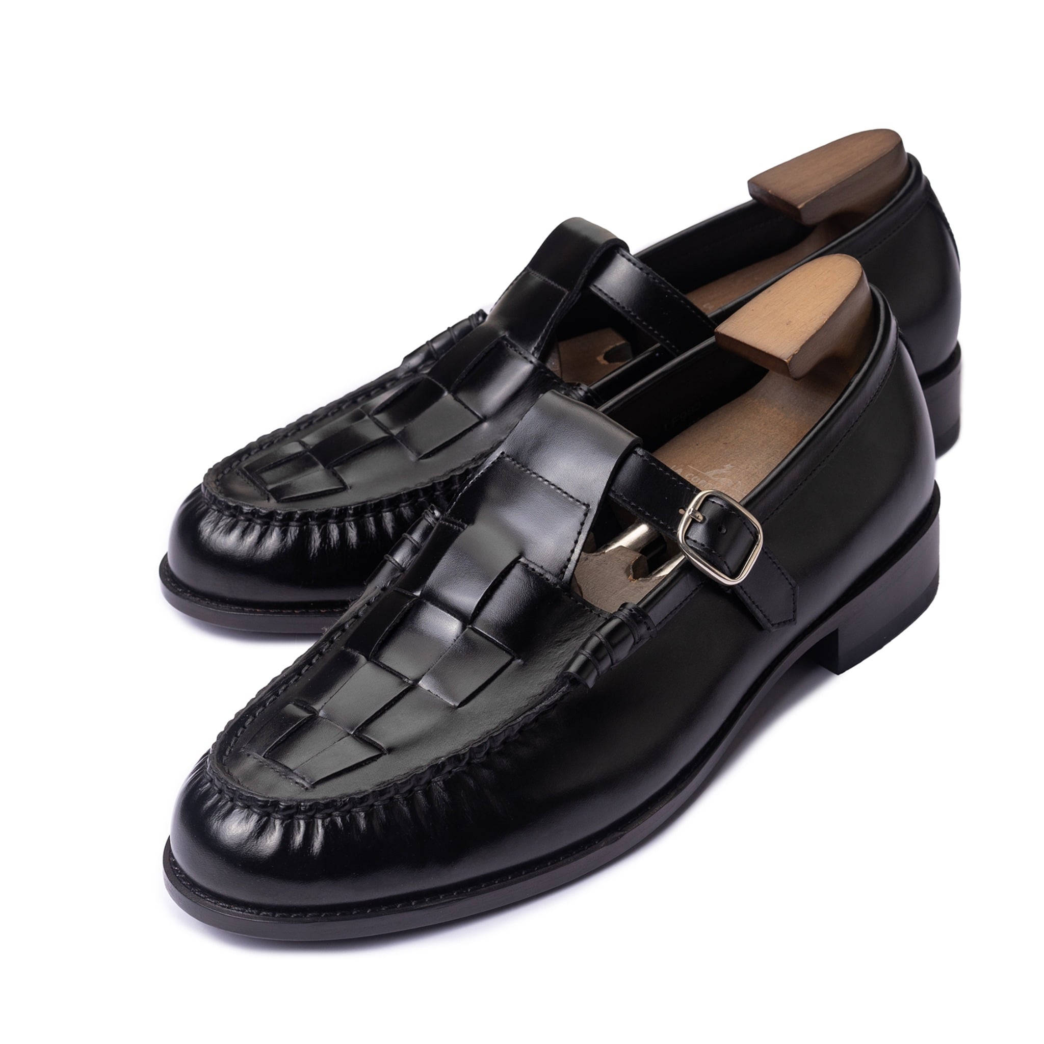 Giày da bê nam T- Bar RF LF983