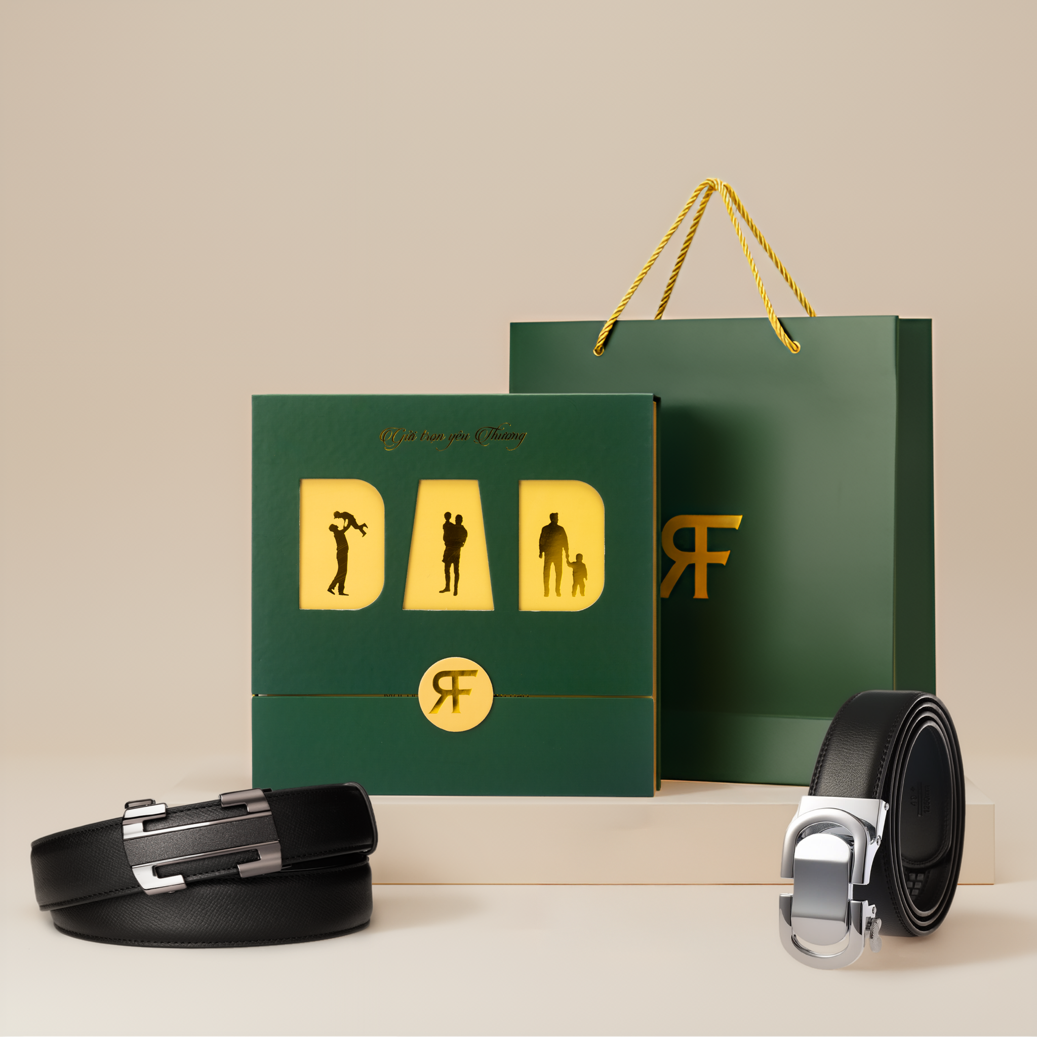 Quà tặng cha thắt lưng cao cấp RF QTD002