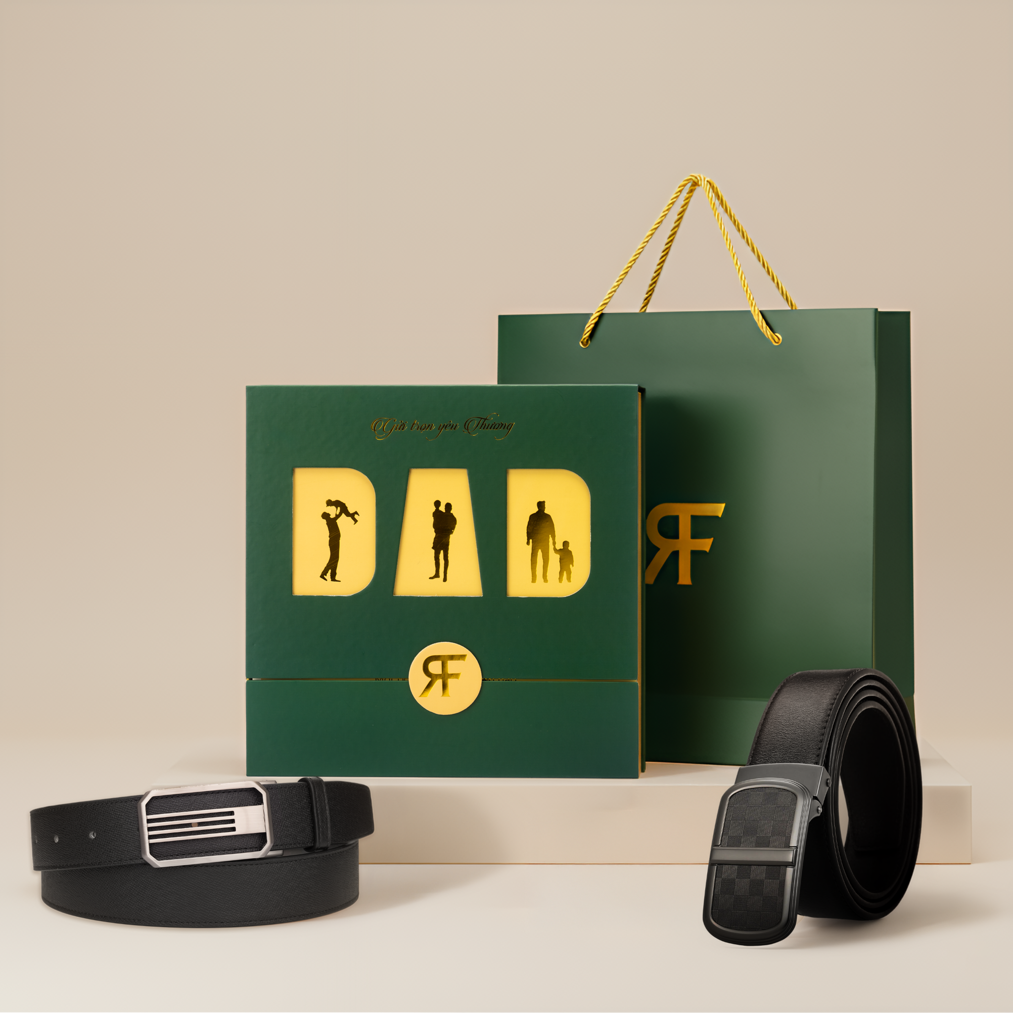 Quà tặng đàn ông thắt lưng cao cấp RF QTD003