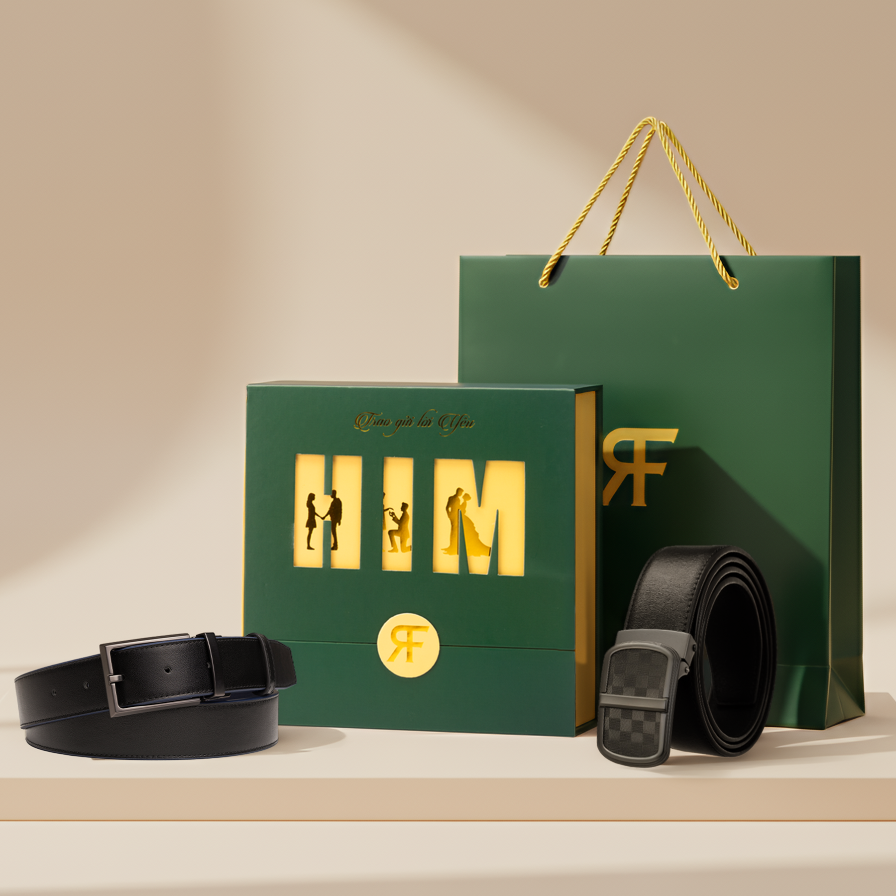 Quà tặng bạn trai thắt lưng cao cấp RF QTH001