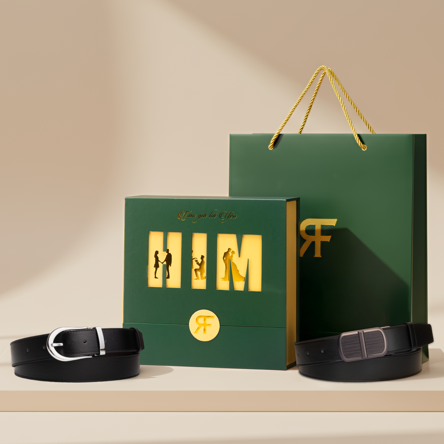 Quà tặng bạn trai thắt lưng cao cấp RF QTH003