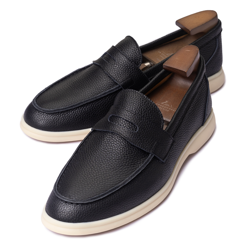 Giày da bê cao cấp Penny Loafer SK512