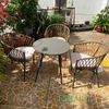 Bàn Ghế Cafe Đan Dây Dù MT2040D