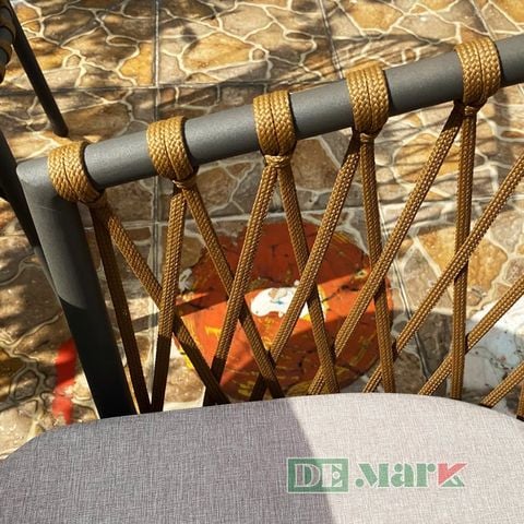 Bàn Ghế Cafe Đan Dây Dù MT2040D 