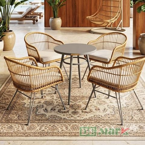  Bàn Ghế Giả Mây MT2A277B2A224 
