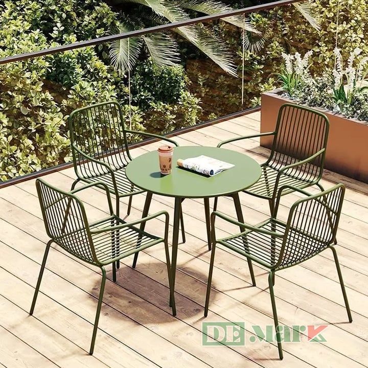 Bàn Ghế Sắt Ngoài Trời MT3012