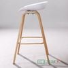 Ghế Bar Nhựa Chân Giả Gỗ MTN3020