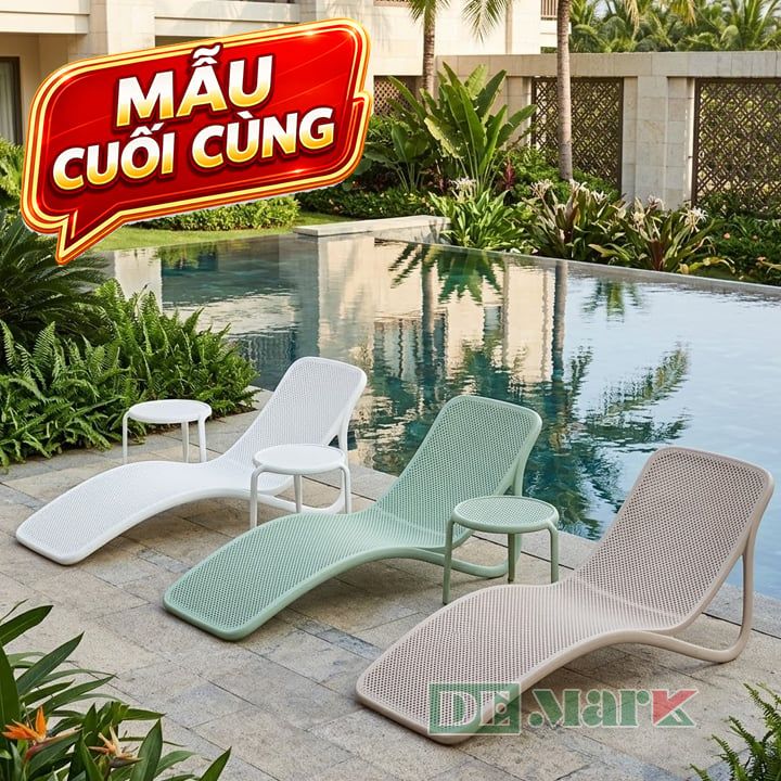 Ghế Hồ Bơi Nhựa PP MTN3066