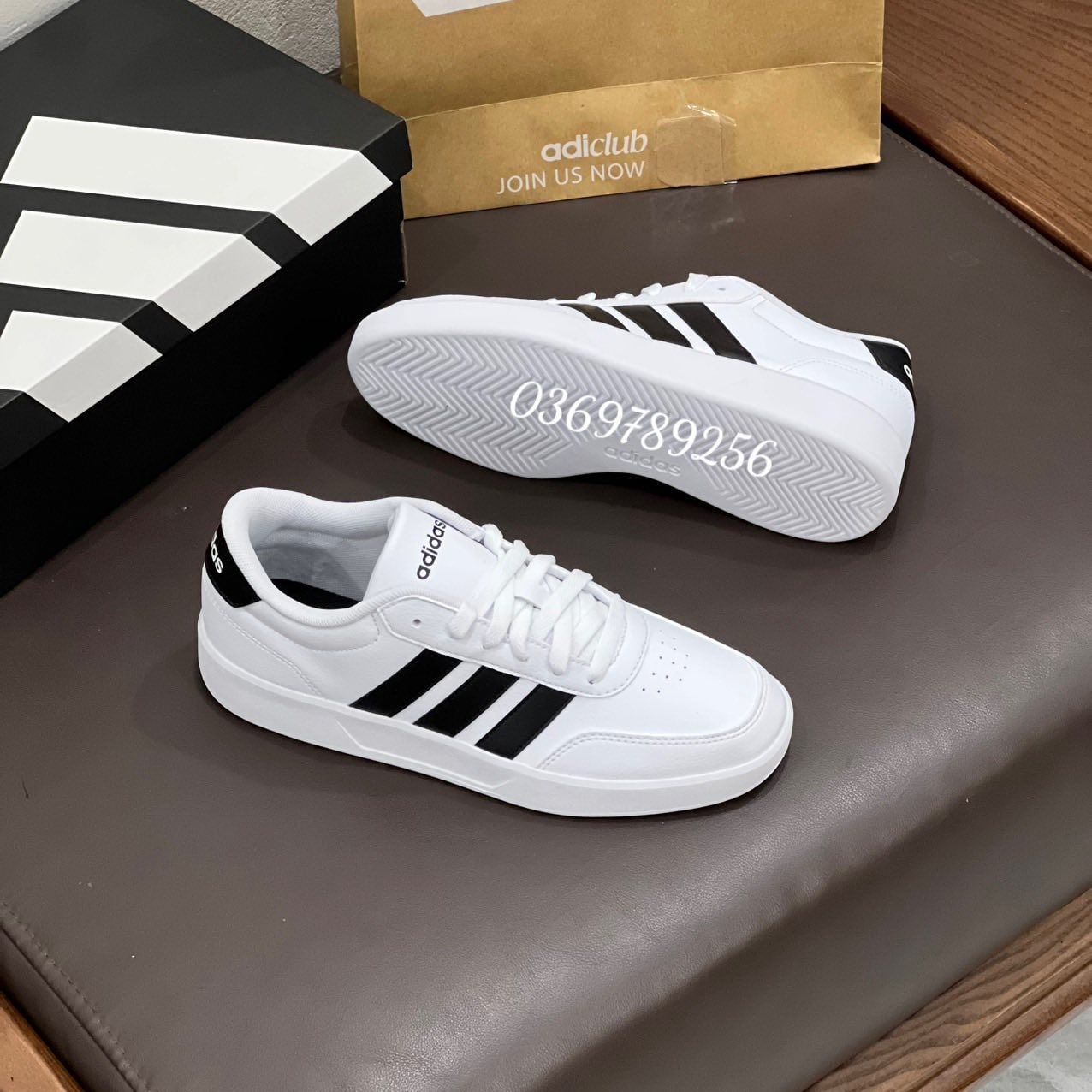  Giày Adidas chính hãng Breaknet 3.0 JR3547 