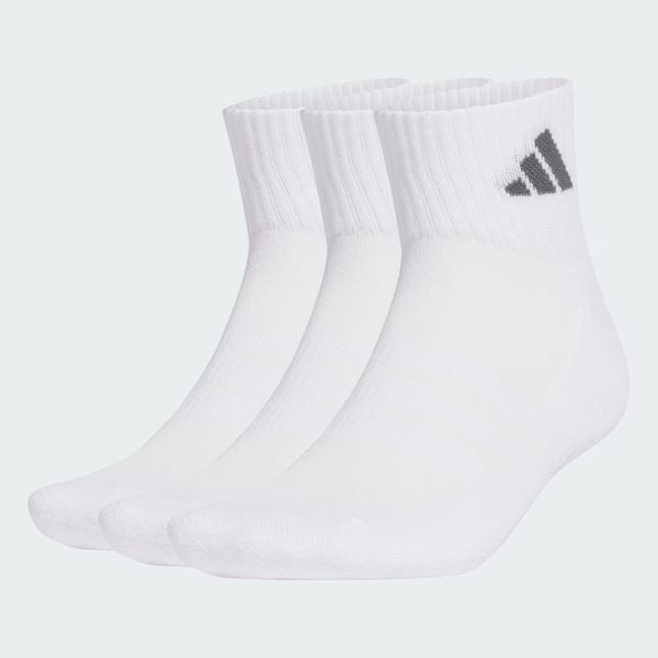  BỘ 3 ĐÔI TẤT CỔ CHÂN THỂ THAO ADIDAS CÓ ĐỆM KR7115 