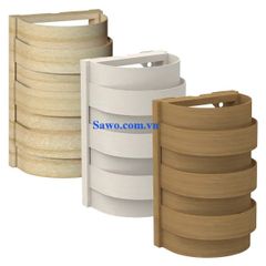 Bao gỗ che đèn phòng xông Sawo Phần Lan 917-D