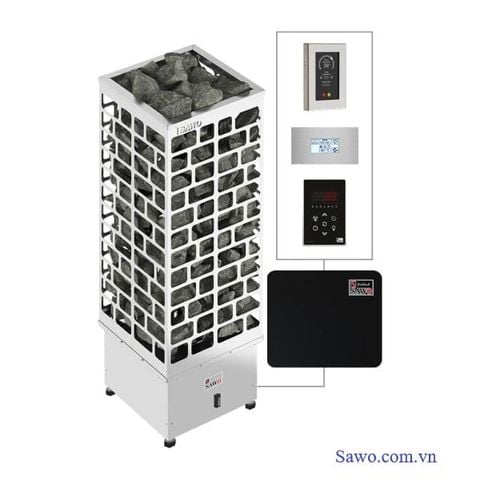 Máy xông hơi khô Sawo Phần Lan dòng Cubos CUB3-60NS-P-C