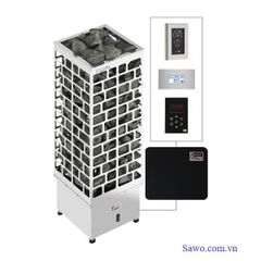 Máy xông hơi khô Sawo Phần Lan dòng Cubos CUB3-60NS-P-C