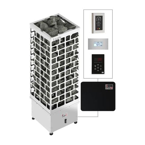 Máy xông hơi khô Sawo Phần Lan dòng Cubos CUB3-90NS-P-C