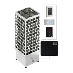 Máy xông hơi khô Sawo Phần Lan dòng Cubos CUB3-90NS-P-C