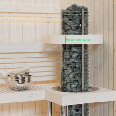 Máy xông hơi khô Sawo Phần Lan dòng Tower Round TH9-120NS-P