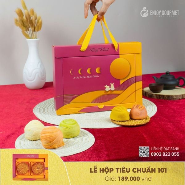 Bánh Trung Thu Đại Phát - Lễ Hộp Tiêu Chuẩn 101