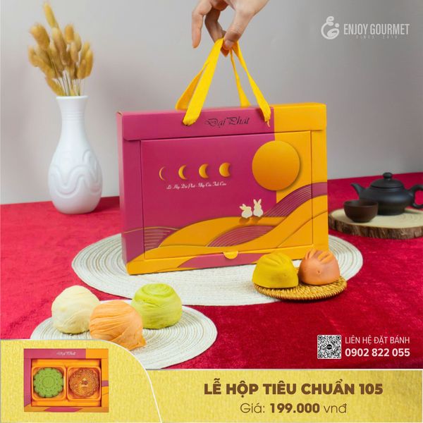 Bánh Trung Thu Đại Phát - Lễ Hộp Tiêu Chuẩn 105