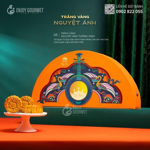 Bánh Trung Thu Trăng Vàng Nguyệt Ánh Tường Vinh - Kinh Đô