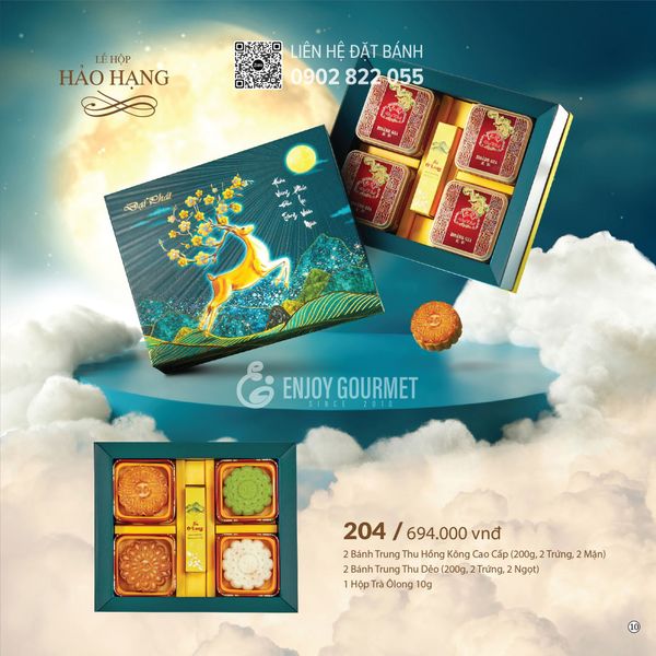 Bánh Trung Thu Đại Phát - Lễ Hộp Hảo Hạng 204