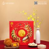 Mẫu Hộp Thu 4 Bánh Nhóm 2 (Hộp Hình Vuông) - Kinh Đô
