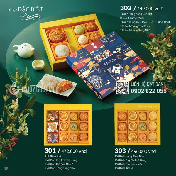 Bánh Trung Thu Đại Phát - Lễ Hộp Đặc Biệt 302